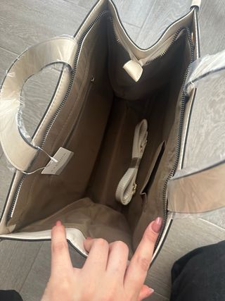 Bolso grande beige Bim