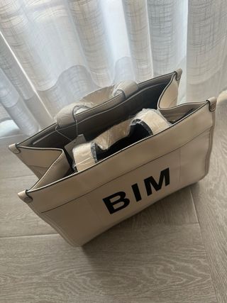 Bolso grande beige Bim