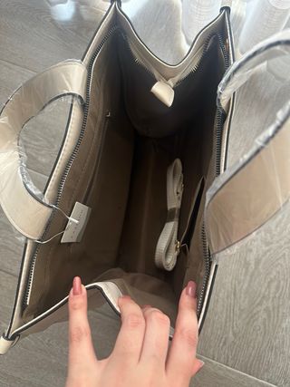 Bolso grande beige Bim