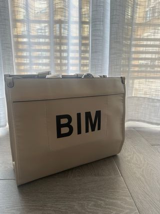 Bolso grande beige Bim