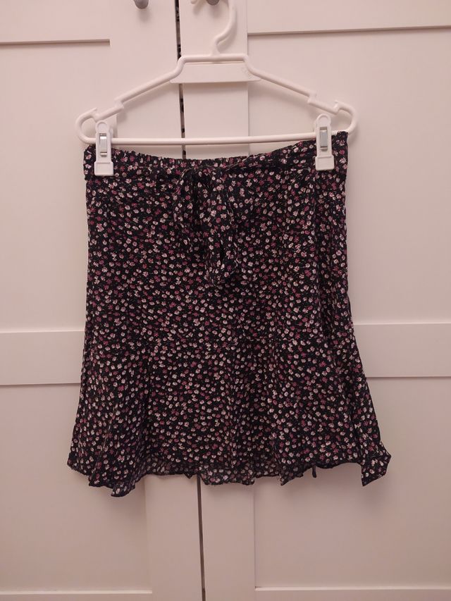 Minifalda flores primavera - verano