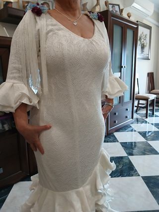 Traje de flamenca 