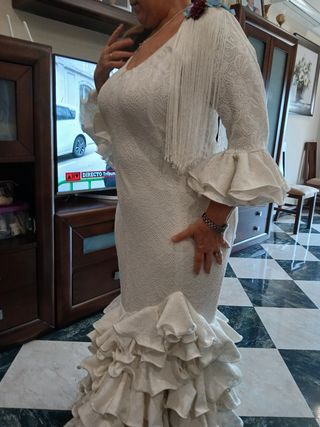 Traje de flamenca 