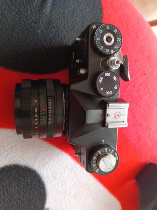 Cámara de fotos antiguas analogíca