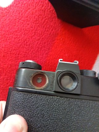 Cámara de fotos antiguas analogíca