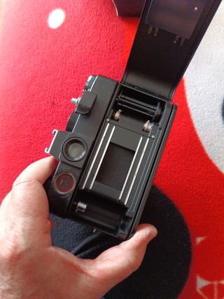 Cámara de fotos antiguas analogíca