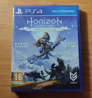 Horizon Zero Dawn y Minecraft ps4 pack