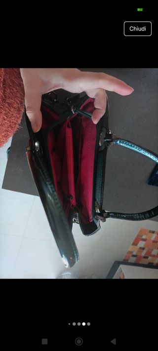 Borsa donna con manico e tracolla