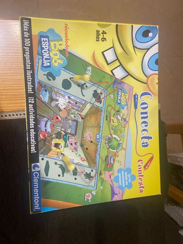 Juego conecta Bob esponja