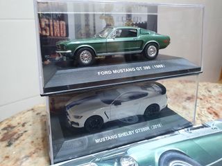 Lote dos Ford Mustang  Escala 1/43