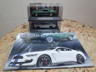Lote dos Ford Mustang  Escala 1/43