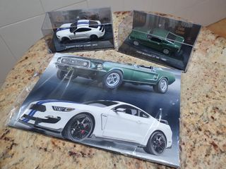 Lote dos Ford Mustang  Escala 1/43
