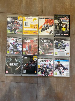 Lote 12 Juegos PlayStation 3