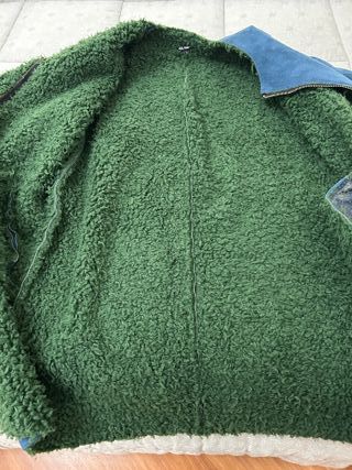 Cappotto in camoscio e trudy