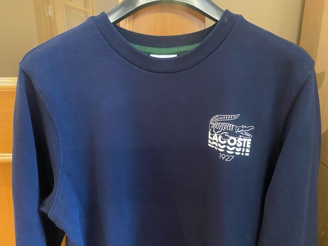 Sudadera Lacoste Azul Marino