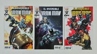Lote 19 grapas - Iron Man