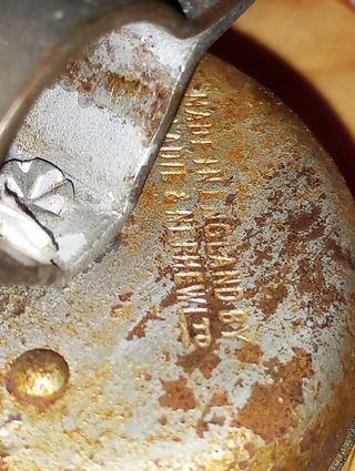 Timbre san Cristóbal bicicleta antigua