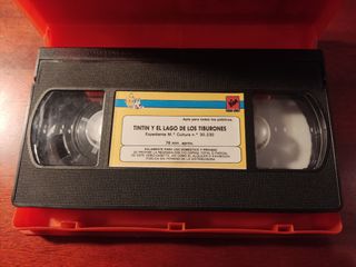 Tintin y el lago de los tiburones VHS