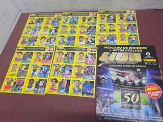 Cromos 2020-21 5 laminas invierno 