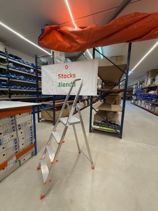 ESCALERA DRAKO ALUMINIO 4 PELDAÑOS