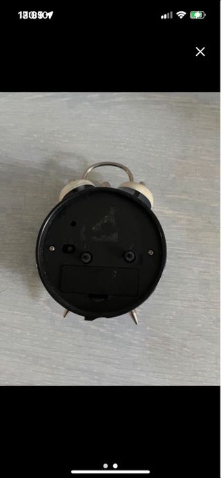 Relojdespertador y llavero Real Madrid futbol