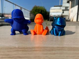 Pokemon Charmender Bulbasaur Squirtle