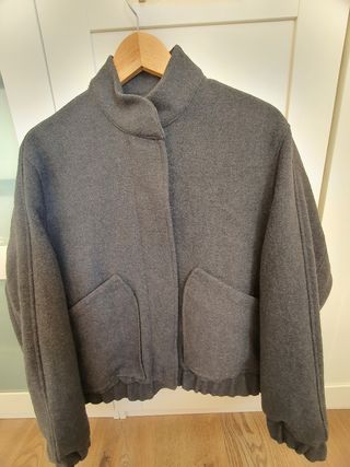 Chaqueta bomber oversize de Pull and Bear