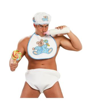 Disfraz de adulto de bebè niño