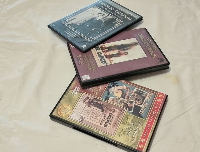 CHARLIE CHAPLIN: CHARLOT 3 DVDs