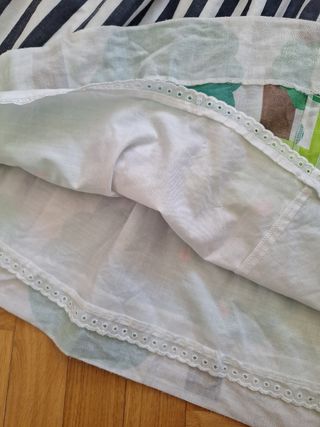 Vintage vestido niña naranjas