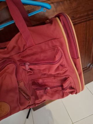 Bolsa grande publicidad CCM burdeos