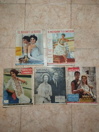 Lote revistas años 50-60