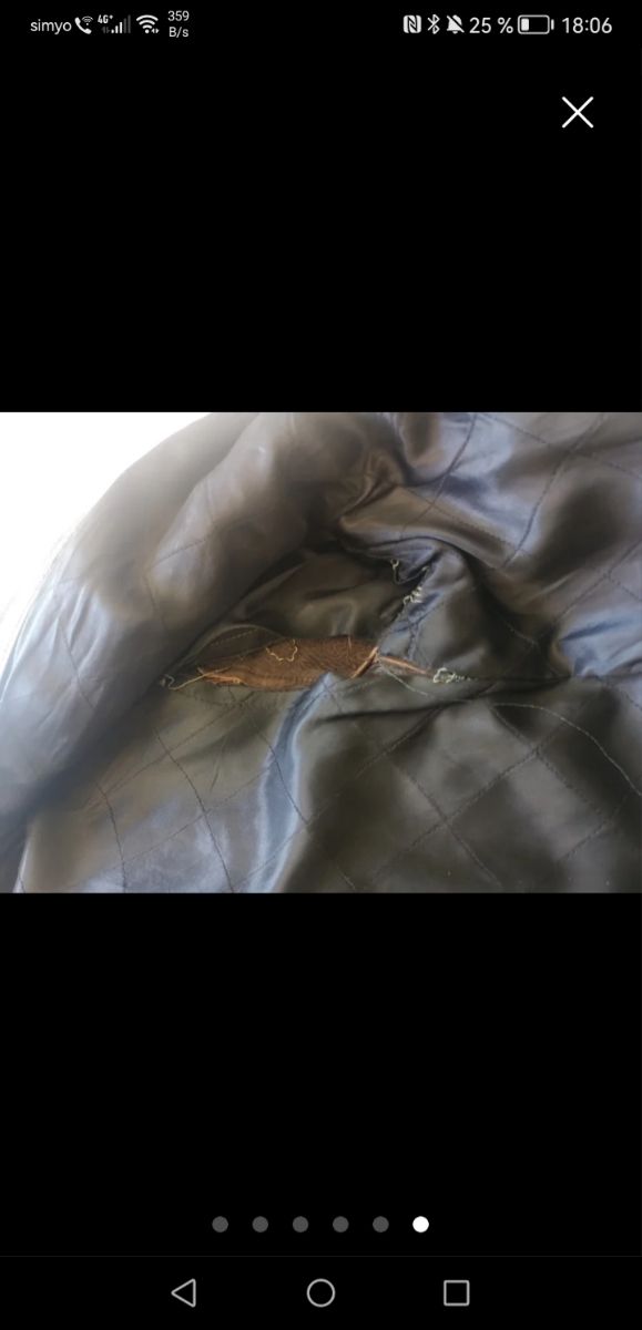 Chaqueta de cuero vintage XL. Urge 