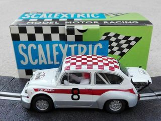SCX mejorado Fiat Seat 600 1000 Abarth Scalextric
