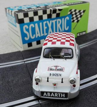 SCX mejorado Fiat Seat 600 1000 Abarth Scalextric
