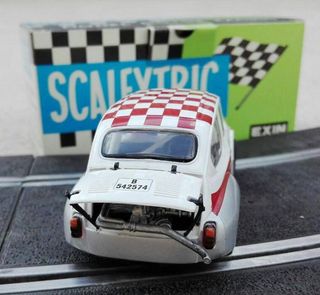 SCX mejorado Fiat Seat 600 1000 Abarth Scalextric