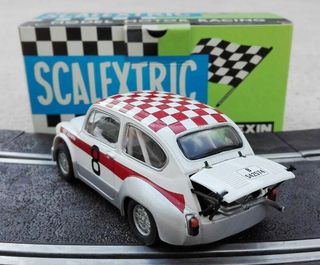 SCX mejorado Fiat Seat 600 1000 Abarth Scalextric