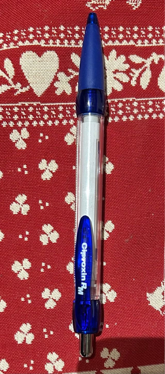 Penna biro pubblicitaria farmaco