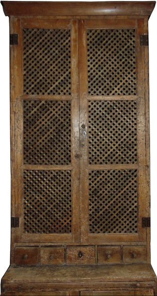 ANTIQUÍSIMO MUEBLE DE BOTICA DE TOLEDO.