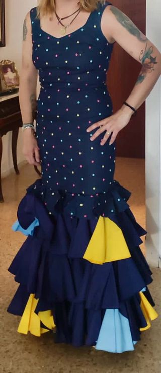 Traje de flamenca