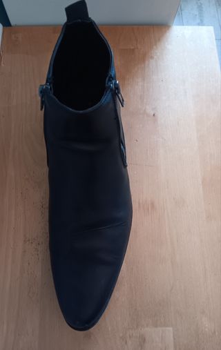 Botines negros hombre talla 44