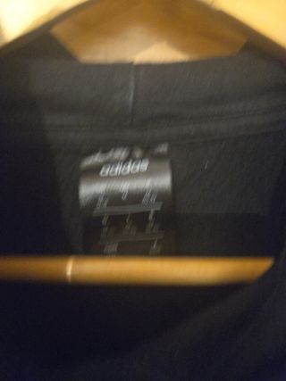 Sudadera negra Adidas chica