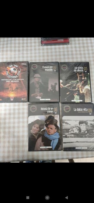 DVD películas, precintadas