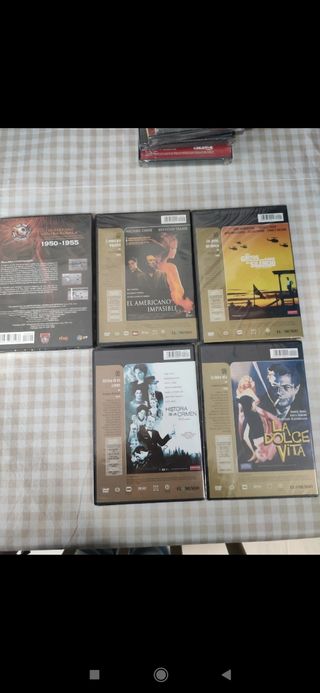 DVD películas, precintadas