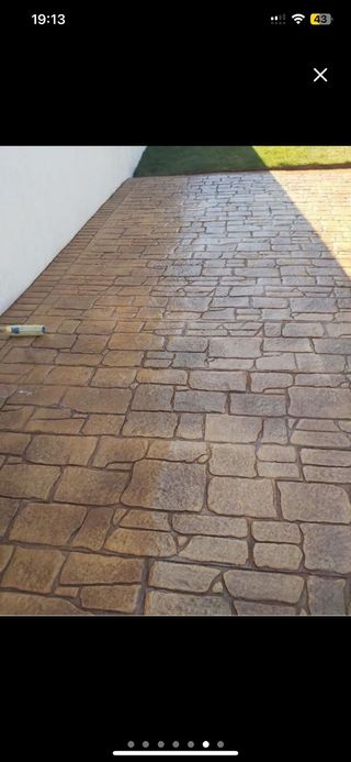 Hormigon impreso