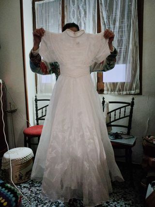 Vestido comunión niña.