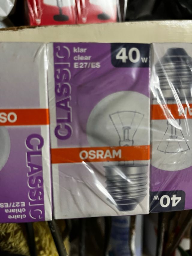 Bombilla Osram 40w