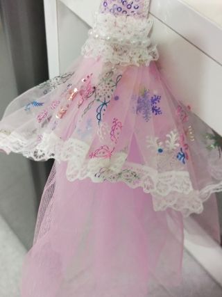 Muñeca Sirena color lila