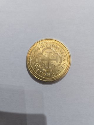 LUDOVICUS DEI GRA ORO 8 ESCUDOS 1724