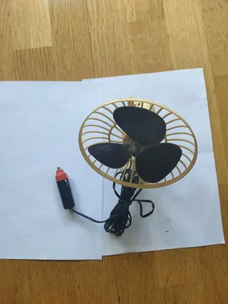 Ventilador portátil para coche.